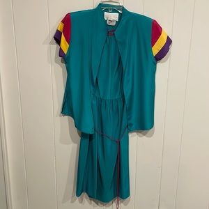 Vintage Dress + Matching Jacket